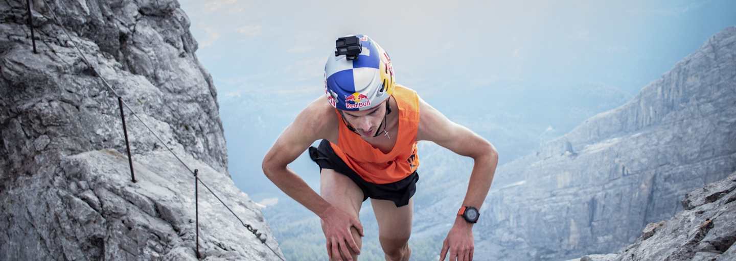 Anton Palzer auf seinem Weg zum neuen Rekord am Watzmann-Massiv